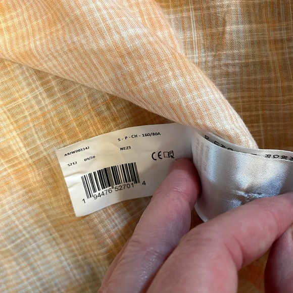 Roxy Wild ties slip dress orange small - Picture 5 of 6